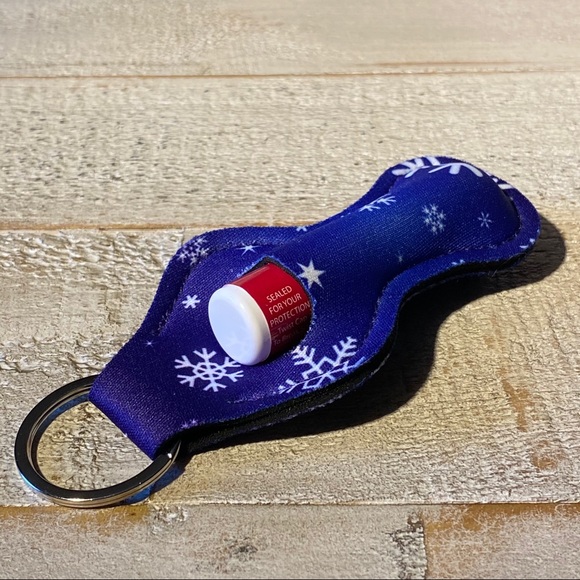 3 for $15 Lip Balm Holder + Keychain Snowflakes - Picture 4 of 4